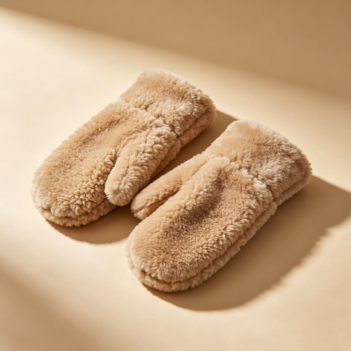 Shearling Mittens
